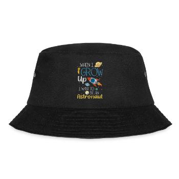 Weltall Sterne Mond - Bucket Hat - Schwarz - Vorne - Lela (165cm)
