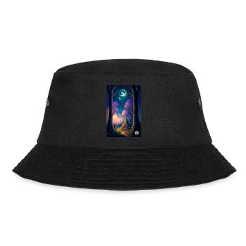 Magisches Paradis - Bucket Hat - Schwarz - Vorne - Lela (165cm)