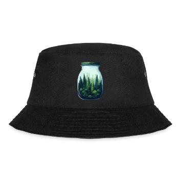 Forest in a jar - Bucket Hat - black - Front - Lela (165cm)