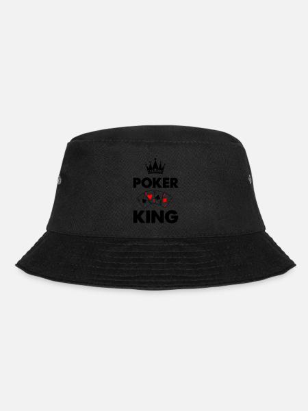 poker king - Bucket Hat - Schwarz