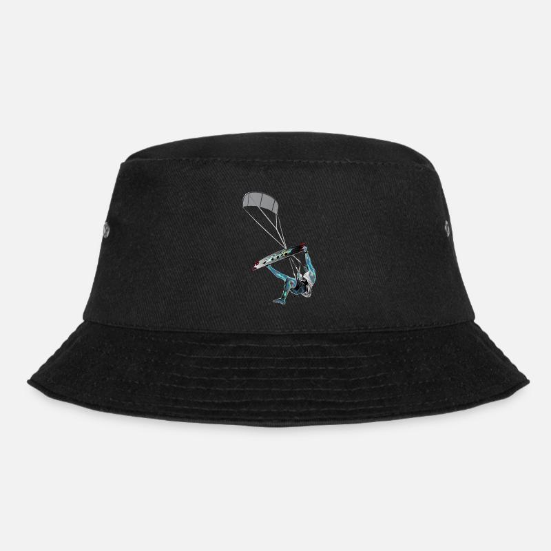 Kiter 2 0 - Bucket Hat - Schwarz