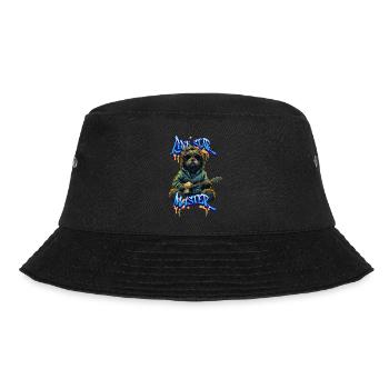Cool Rock Star Dog Shirt - Rock Star Master - Bucket Hat - black - Front - Lela (165cm)