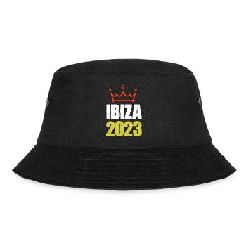 Ibiza 2023 - Bucket Hat - Schwarz - Vorne