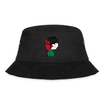 Symbole du poing du drapeau de la Palestine utilisé - Bob - noir - Devant - Lela (165cm)
