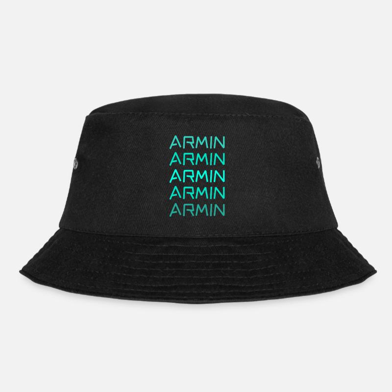 Geschenk für Armin - Bucket Hat - Schwarz