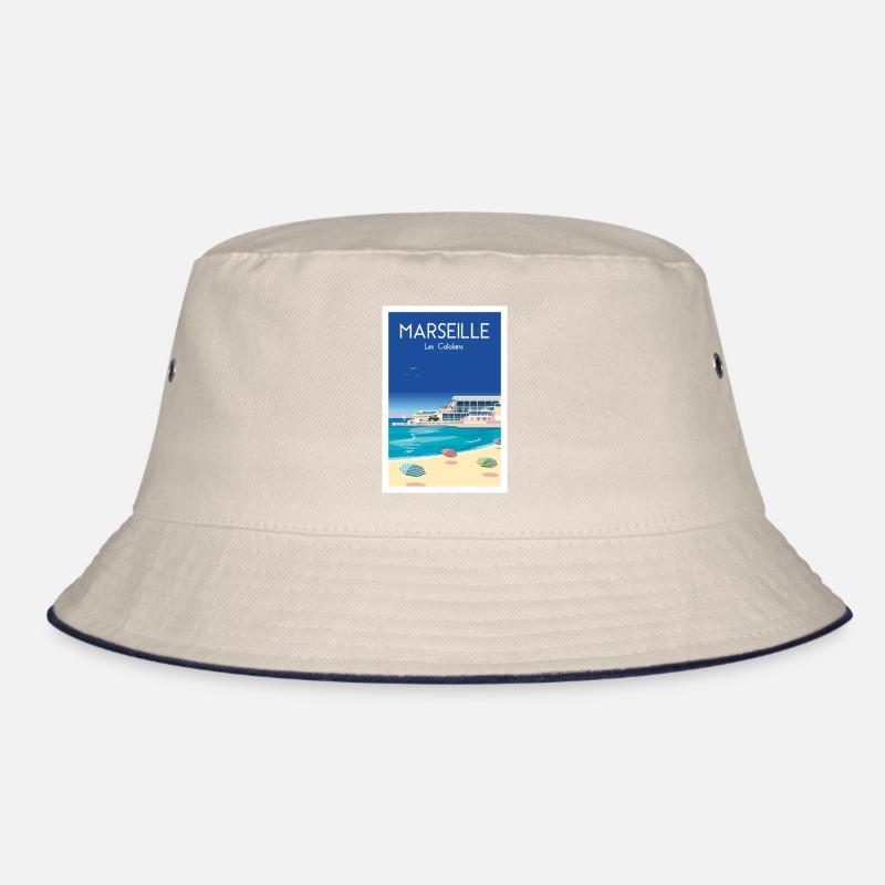 MARSEILLE THE CATALANS Bucket Hat
