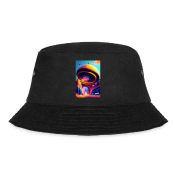 Retro Arcade - Bucket Hat - black - Front - Lela (165cm)