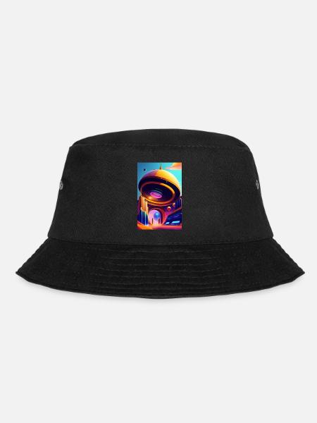 Retro Arcade - Bucket Hat - black