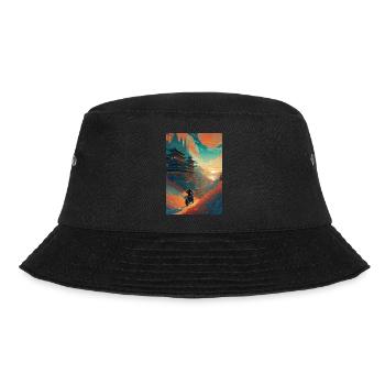 Motorcycle Future Asia - Bucket Hat - black - Front - Lela (165cm)