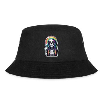 Halloween - Rock & Rainbow - Bucket Hat - black - Front - Lela (165cm)