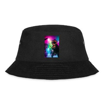 Party Bear - Bucket Hat - Schwarz - Vorne - Lela (165cm)