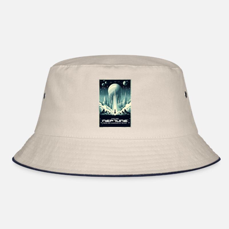 Explorez Neptune - Affiche Vintage Bob