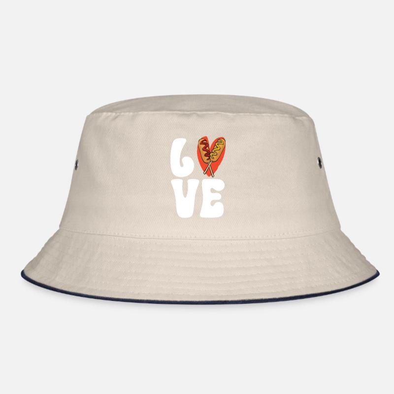 Corn Dog Corndog Bucket Hat