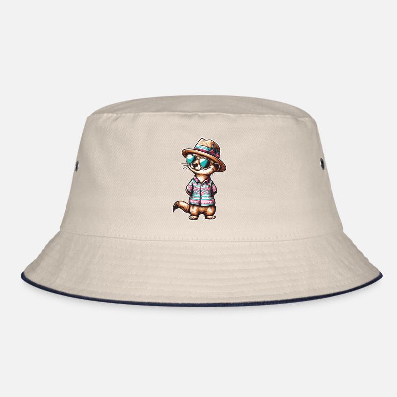 Erdmännchen im Sommer Bucket Hat