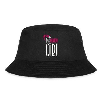 Badminton Girl - Bucket Hat - black - Front - Lela (165cm)