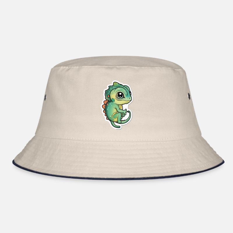 Cute Chameleon Bucket Hat