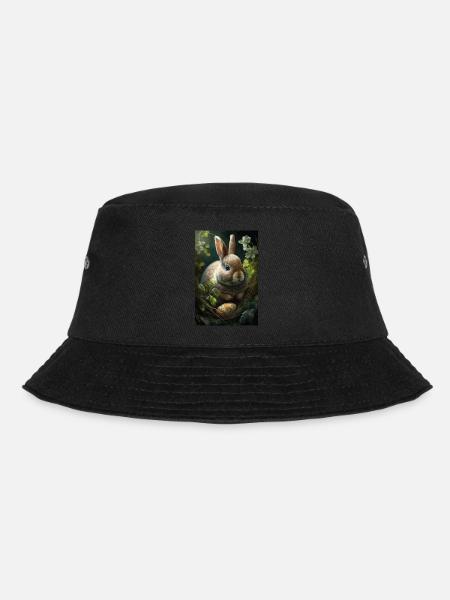 Hase - Bucket Hat - Schwarz