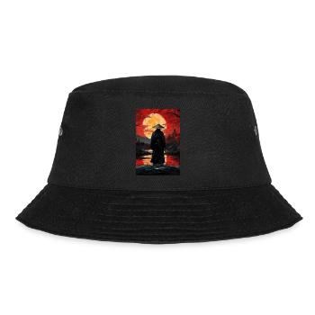 Samurai - Bucket Hat - Schwarz - Vorne - Lela (165cm)