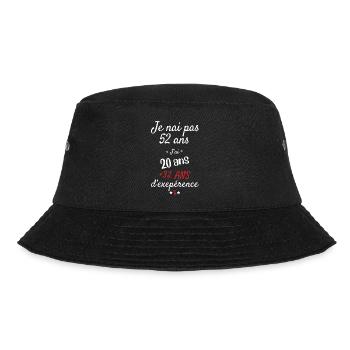 I don't have a 52 birthday present - Bucket Hat - black - Front - Lela (165cm)
