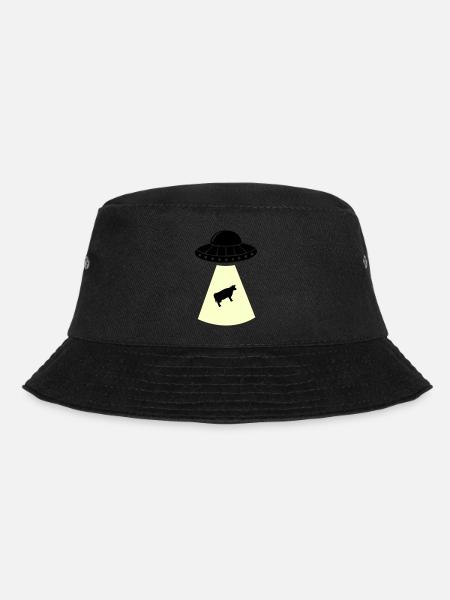 ufo kuh - Bucket Hat - Schwarz