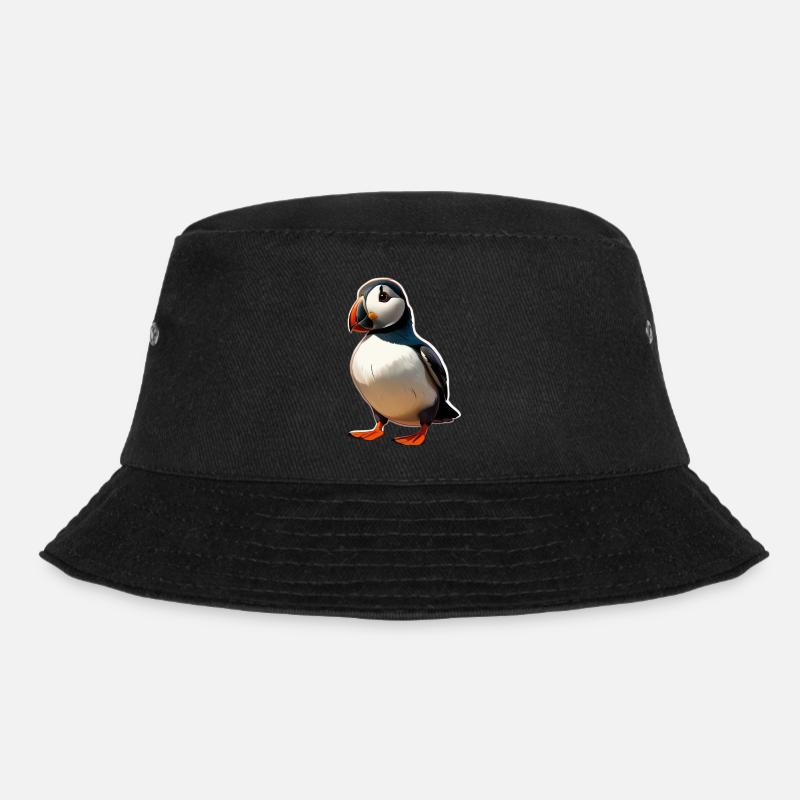 Puffin - Bucket Hat - black