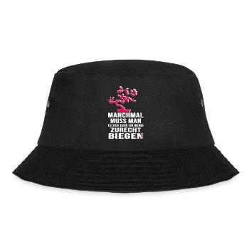 Bonsai Shohin Yamadori "Small Tree" Bonsai Garden - Bucket Hat - black - Front - Lela (165cm)