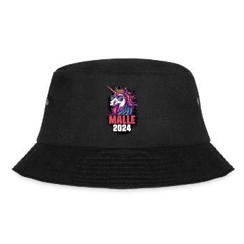 Malle 2024 Einhorn - Bucket Hat - Schwarz - Vorne - Lela (165cm)