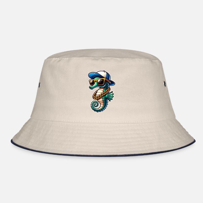 Seepferd Seepferdchen Bucket Hat