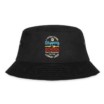 Schule Mitarbeiterin Cafeteria - Bucket Hat - Schwarz - Vorne - Lela (165cm)