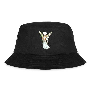 Angel Cook Heavenly Cooking Cook Cooks Cooking Coast - Bucket Hat - black - Front - Lela (165cm)