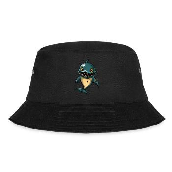 Dolphin Halloween Zombie - Bucket Hat - black - Front - Lela (165cm)
