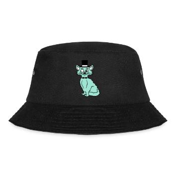 Sir Cat Gentleman Chapeau haut de forme Monocle Rich Gentleman - Bob - noir - Devant - Lela (165cm)
