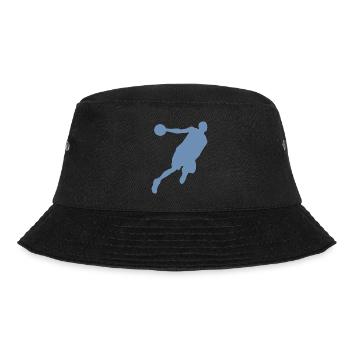 Silhouette de basketteur, design sportif dynamique - Bob - noir - Devant - Lela (165cm)