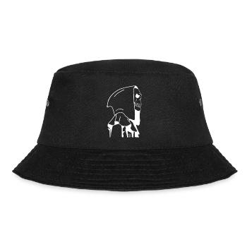 Death in profile - Bucket Hat - black - Front - Lela (165cm)