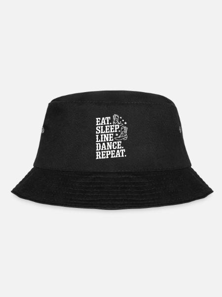 Line Dancing Tanzen Tänzer - Bucket Hat - Schwarz