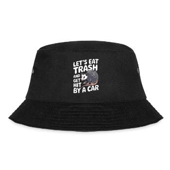 Opossum Possum Animal - Bucket Hat - black - Front - Lela (165cm)