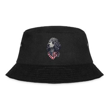 Pudel - Bucket Hat - Schwarz - Vorne - Lela (165cm)