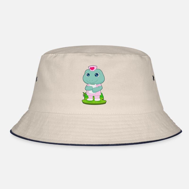 Frog Nurse Note Bucket Hat