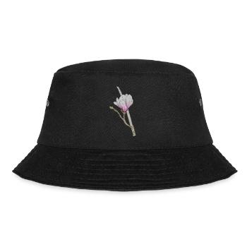 Pink Magnolia - Bucket Hat - black - Front - Lela (165cm)