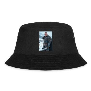 Tyr Einhändiger Gott des Krieges und der Gerechtigkeit Nordischer Mythos - Bucket Hat - Schwarz - Vorne - Lela (165cm)