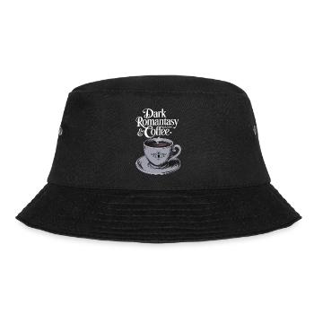 Dark Romantasy & Coffee - Bucket Hat - Schwarz - Vorne - Lela (165cm)