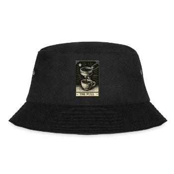 Tarot for Coffee Lovers – The Pull - Bucket Hat - black - Front - Lela (165cm)