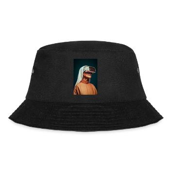 Künftiger Glaube an Virtual Reality - Bucket Hat - Schwarz - Vorne - Lela (165cm)