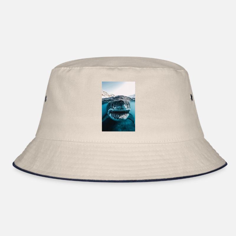 Mega Shark Nahbegegnung Bucket Hat