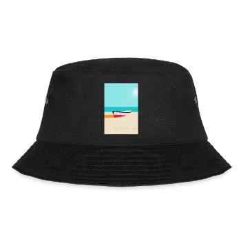 More sea-less stress - Bucket Hat - black - Front - Lela (165cm)