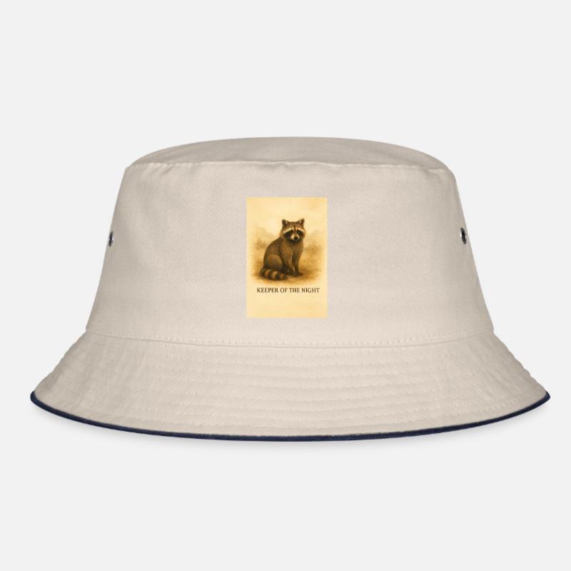 Hüter des Nachtwaschbären Bucket Hat