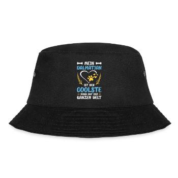 Mein Dalmatiner 1. Geburtstag - Bucket Hat - Schwarz - Vorne - Lela (165cm)