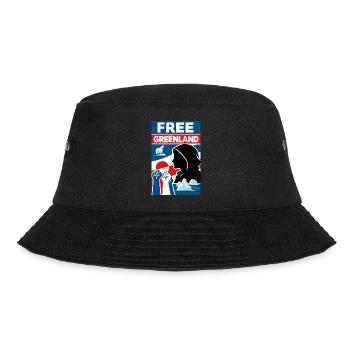 Free Greenland - Bucket Hat - black - Front - Lela (165cm)