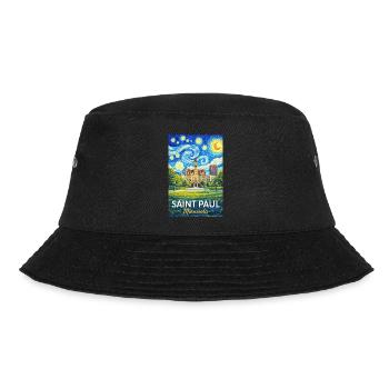 Saint Paul, Minnesota - Bucket Hat - black - Front - Lela (165cm)