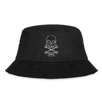 Skull & Bolts Motorcycle Collection - Bucket Hat - black - Front - Lela (165cm)